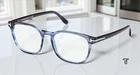 Tom Ford FT5868 092 Plastic Blue Other Block Lens 53 Mm Men's Eyeglasses New. Price: $199.00.