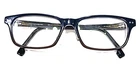 Scott Harris Europa SH444 Blue Rectangle Eyeglasses 54-17 143 Pre-owned. Price: $29.72.