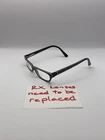 Marchon M210 007 Black Rectangle Eyeglass Frames 49-16-135 Optical Glasses Pre-owned. Price: $27.95.