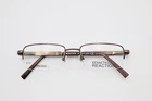 Kenneth Cole Reaction KC718 Col. 048 Brown 50-18-140 Half Rim Frames Flex B283 New. Price: $39.99.