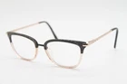 New L.a.m.b. LA058 Blk Black Gold Brown Authentic Eyeglasses 53-18. Price: $65.40.