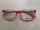 Takumi Aspex TK1276 Red/pink Eyeglasses Frame & Polarized Sunglasses Clip New. Price: $80.00.