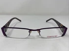 Cosmopolitan Oh So Pretty Plum 51-18-140 Purple Half Rim Eyeglasses Frame W546 New. Price: $47.25.