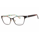 Kate Spade Women's Eyeglasses Brown Cat Frame Clear Demo Lens Ivie 009Q New. Price: $64.00.