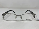 Donna Fontana DF-59 C3 50-18-135 Shiny Silver Half Rim Eyeglasses Frame LA80 New. Price: $58.50.