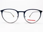 New Prada VPS50H U6U-1O1 Unisex Eyeglasses Frames Grey/gunmetal Round 50/19 140. Price: $199.99.