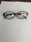 Polo Ralph Lauren Collection 267 Amber & Black Plastic Frame Glasses 50-14-135 New. Price: $40.00.