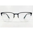 Ray-ban RB6428 2995 Black Semi-rimless Eyeglasses Frames 54-19-145 Mens Pre-owned. Price: $39.99.