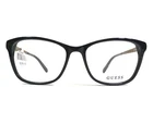 Guess Eyeglasses Frames GU2500 001 Black Gold Square Full Rim 53-16-135 New. Price: $44.99.