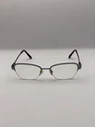 Anne Klein AK5065 Slate Eyeglasses Frames 49-17-135 Semi-rimless Rectangle Pre-owned. Price: $14.36.