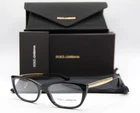 New Dolce & Gabbana Dg 3279 501 Black Gold Authentic Frames Eyeglasses 53-16. Price: $102.00.