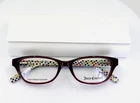 Juicy Couture JU118 0ETH Burgundy Womens Semi Cat Eyeglasses 51-16-135 B:32 New. Price: $49.99.