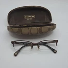 Coach Hc 5047 9163 (evie) (satin Brown/dark Horn) 50-17-135 Pre-owned. Price: $16.89.