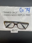 Oakley "junket" OX1087-0252 Tortoise Sky 17 138 Eyeglass/sunglass Frames G74 Pre-owned. Price: $20.08.