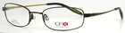 Concept Flex CX7265 Gn Green Mens Rectangle Full Rim Eyeglasses 52-19-145 B:27 New. Price: $24.99.