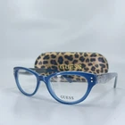 Guess Eyeglasses Frames GU2334 Blue Purple Cat Full Rim 51-17-140 New. Price: $71.99.