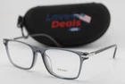 New Prada Vpr 01W-F 01G-1O1 Clear Grey Authentic Eyeglasses 54-18. Price: $139.00.