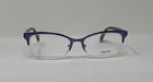 Prada VPR60P MA2-101 Purple Half-rim Eyeglasses. Size 54-17-140. New Authentic. Price: $135.00.