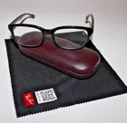 Ray-ban Eyeglasses Rb 5267 2000 Polished Black Square Frame 55 19 145 Pre-owned. Price: $29.95.