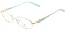 So Style Mer M150 459 Gold 53MM Eyewear Frames Rx Optical Eyeglasses New. Price: $110.60.