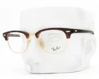 Ray-ban Clubmaster Eyeglasses Rb 5154 2372 Brown Havana Gold 49MM W/case New. Price: $119.50.
