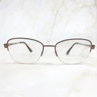 Anne Klein Eyeglasses Frame AK5065-208 Women's Mocha Brown Half Rim 51-17-140 Pre-owned. Price: $31.49.