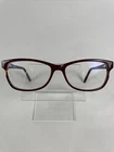 Nicole Miller Womens Ellery C03 53 15-135 Burgundy/tortoise Eyeglass Frames Only Pre-owned. Price: $24.97.