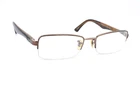 Ray-ban Eyeglasses Frame Rb 6195 2511 Brown Half Rim Mens Women 53 18 135 #4716 Pre-owned. Price: $49.48.