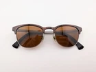 Ray Ban Eyeglasses, Frames Only, Rb 6317 2862, 51-20-145, Brown/silver Pre-owned. Price: $44.99.