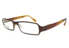 Jean Lafont Eyeglasses Frames Achille 576 Matte Brown Striped 54-18-140 New. Price: $97.99.