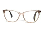 Marchon M-5504 601 Pink Brown Square Eyeglasses Frames 53-16 135 Designer H19080 Pre-owned. Price: $42.86.