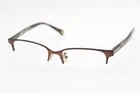 New Coach Hc 5047 Evie 9163 Satin Brown Horn Authentic Eyeglasses 50-17. Price: $53.40.
