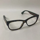 New Gucci Gg 0278O 012 Havana Green Red Authentic Frames Eyeglasses 55-15-145. Price: $155.00.