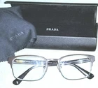 Prada Eyeglasses Vpr 64R Brown/ Tortoise 55-19-145+CASE Pre-owned. Price: $39.95.