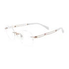 New Charmant Eyeglass Frames Titanium Line Art Xl 2168 Rg Rose Gold For Women. Price: $239.99.