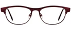 Nat Coco NC1196 Cherry & Violet 50-18-135 Semi Cat Metal Eyeglasses Rx Ready New. Price: $90.00.