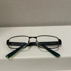 Nike Eyeglasses Frames Only, 8168 010, 53-17-140, Black/green Pre-owned. Price: $41.87.