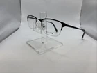 Helium Jete 4368 60-19-145 Mblk Half Rim Eyeglass Frames Italy A5573 New. Price: $49.99.