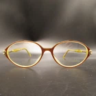Diane Von Furstenberg Dvf 1550 Women's Oval Eyeglass Frames 53/16/135 Brown Gold New. Price: $31.50.