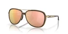 Oakley Sunglasses Split Time OO4129-1458 Tortoise / Prizm Rose Gold Polarized New. Price: $169.99.