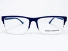 New Dolce & Gabbana DG1236 1180 Mens Blue Half-rim Eyeglasses Frames 54/16 140. Price: $153.74.