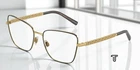 Dolce & Gabbana DG1346 1311 Gold Matte Black Demo Lens 57 Mm Women's Eyeglasses New. Price: $127.00.