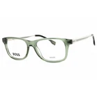 Hugo Boss Men's Eyeglasses Transparent Olive Green Rectangular 1547 0B59 00 New. Price: $56.76.