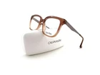 New Calvin Klein Frames Acetate Honey Oat Unisex Rx Eyeglasses CK5912 202 52MM. Price: $94.98.