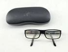 Ray-ban Rb 5145 2034 Black 52-17-140 Rectangle Eyeglasses Frames Only With Case Pre-owned. Price: $34.99.