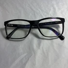 Giorgio Armani AR7027 5017 Mens Black Rectangle Eyeglasses Frames 55-17-145 Pre-owned. Price: $35.00.