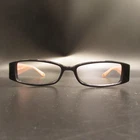 Bebe Sweet Face Girly Black Rhinestone Eyeglass Frames 53-16-135MM Full Rim New. Price: $38.69.