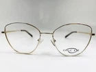 New Oscar By Renta OSL-739BJS 718 Light Gold Eyeglasses 54/17/140. Price: $39.95.