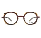 Rey Eyeglasses Frames JF2717 3595 Burgundy Demi Tortoise Red 45-23-137 New. Price: $299.99.