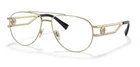 Versace 1269 1002 Gold Metal Eyeglasses 57MM New. Price: $129.99.